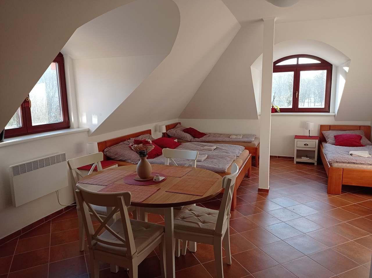 Pokój czteroosobowy  - Apartmány u Orlického jezera