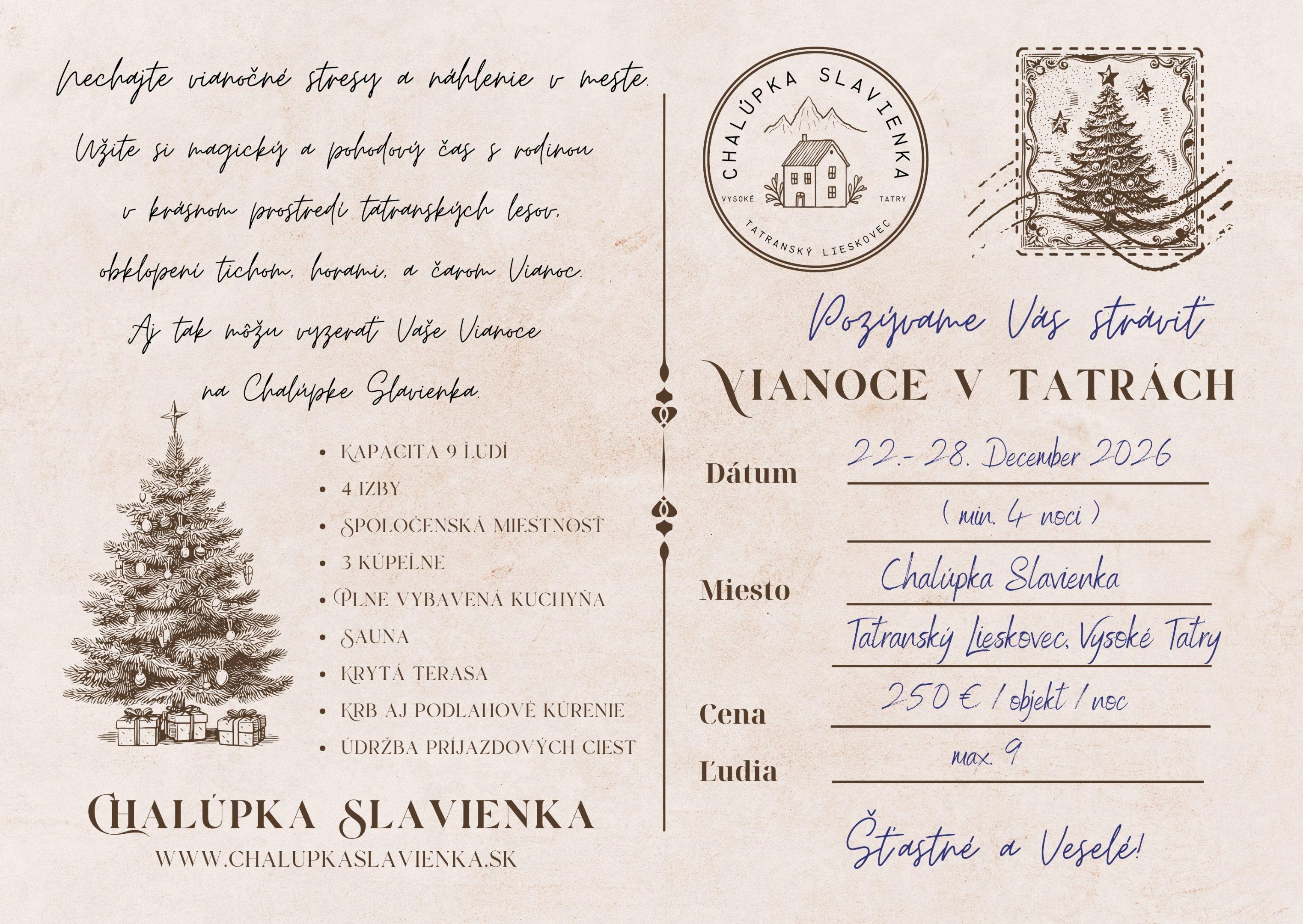 Chalúpka Slavienka v lete