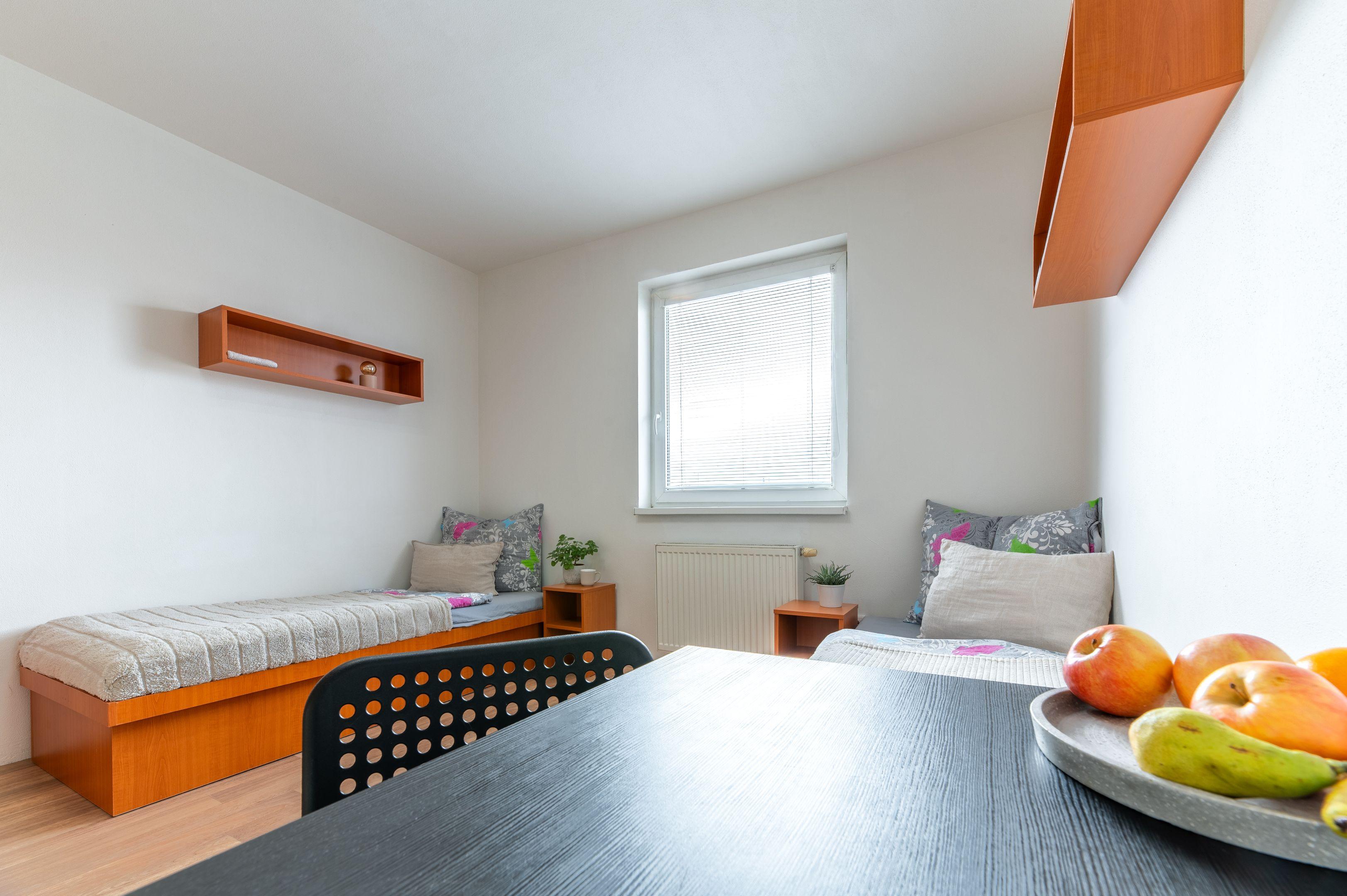 Schronisko Dorm Residences Stupava w zimie