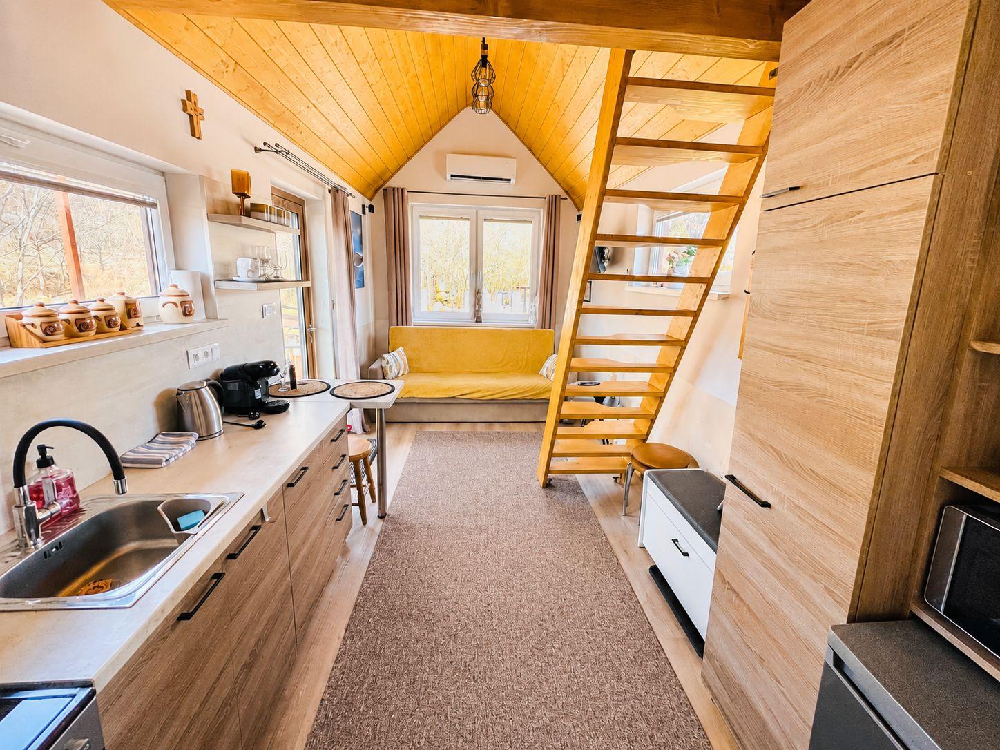 Domek  - Chata u pltníka Paľka a Tiny house Podbieľanská archa