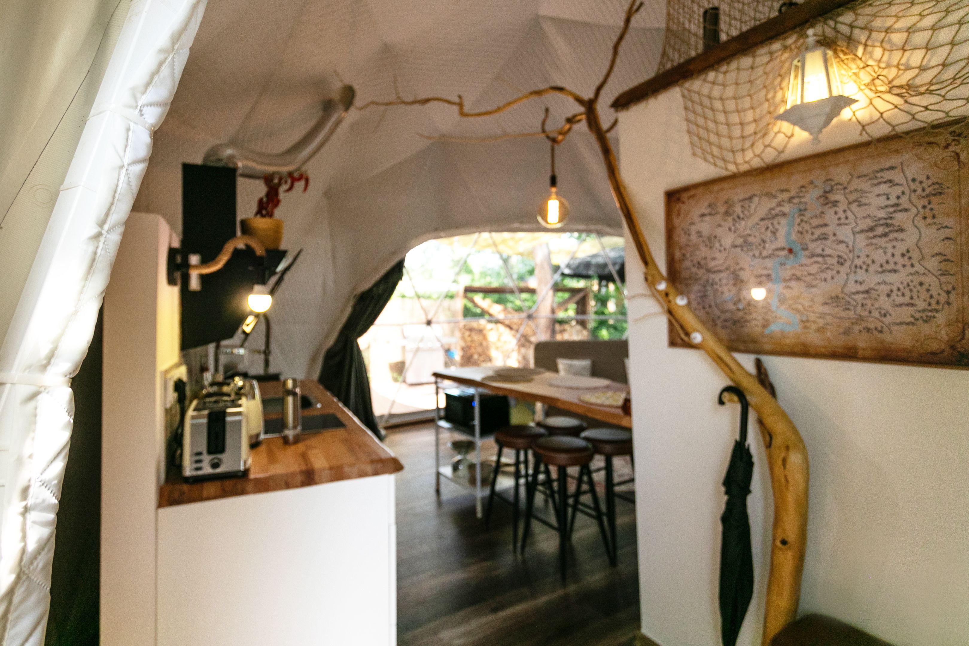 Glampingový stan č. 2  - Tiché miesto Glamping