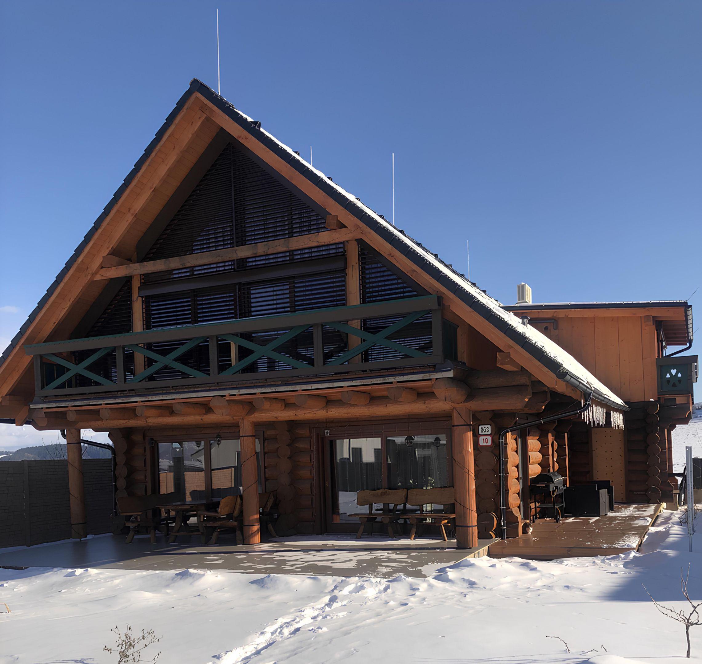  Zrub Kriváň - Chalet with Mountain View im Winter