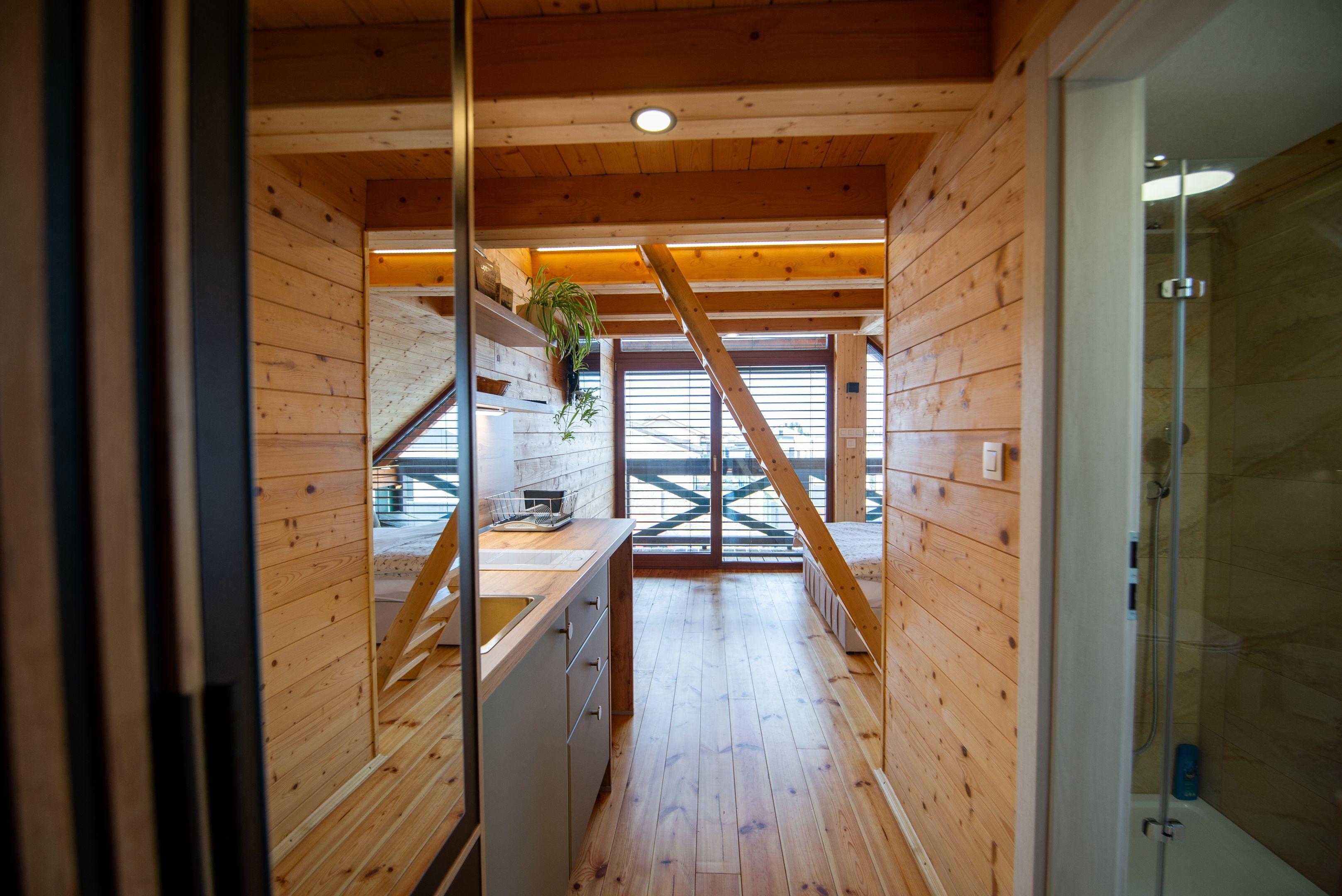Maisonette Ferienwohnung  -  Zrub Kriváň - Chalet with Mountain View
