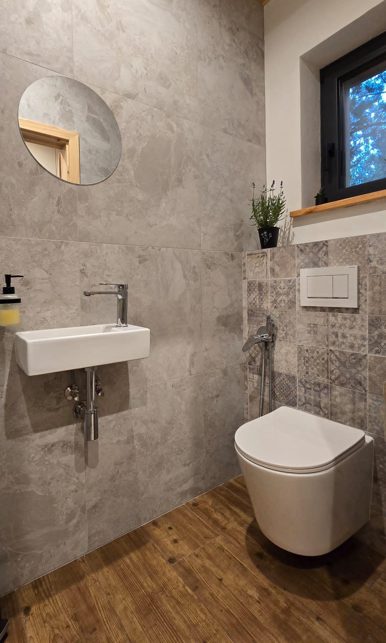 Samostatná toaleta - Wellness Chata Dája