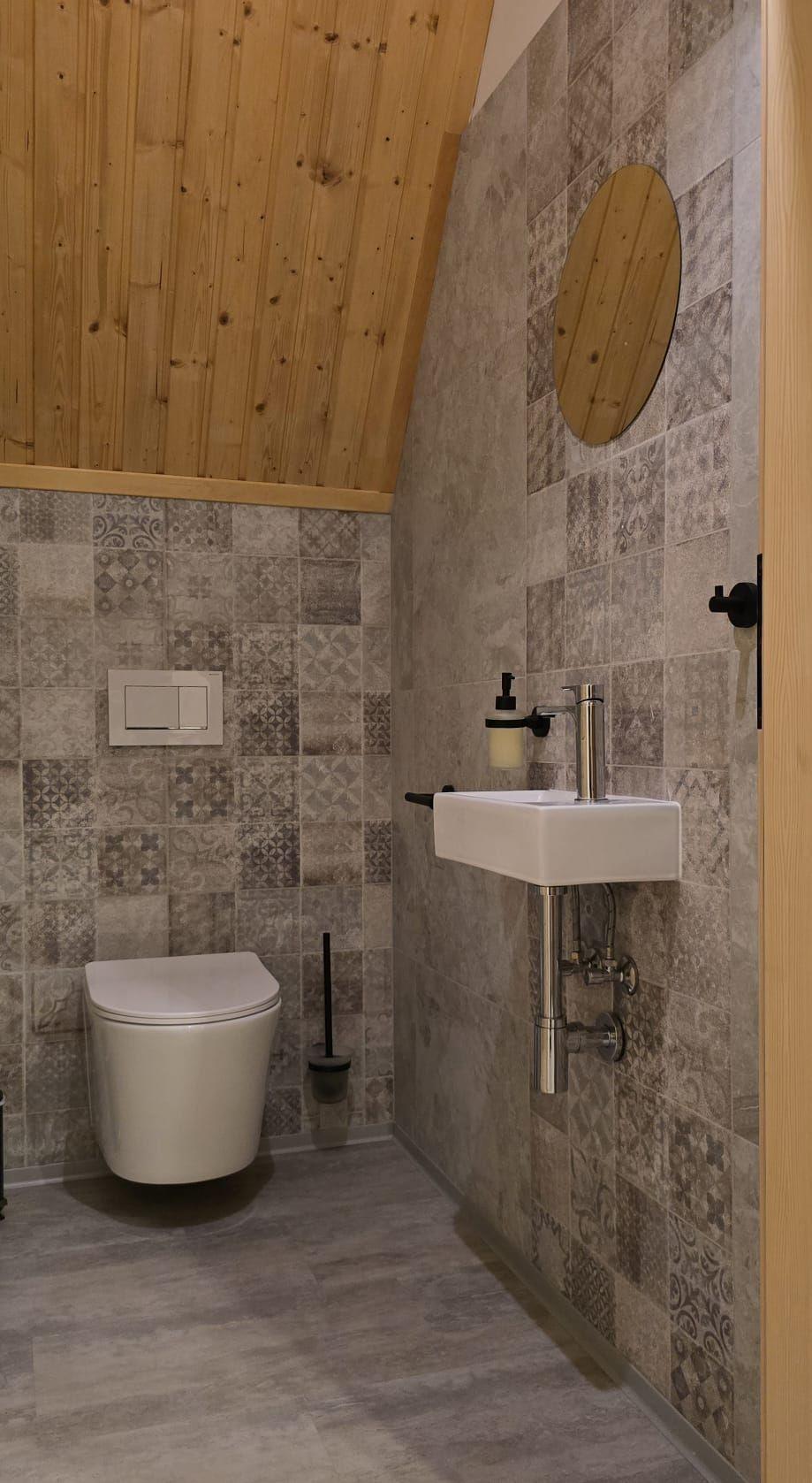 Samostatná toaleta - Wellness Chata Dája