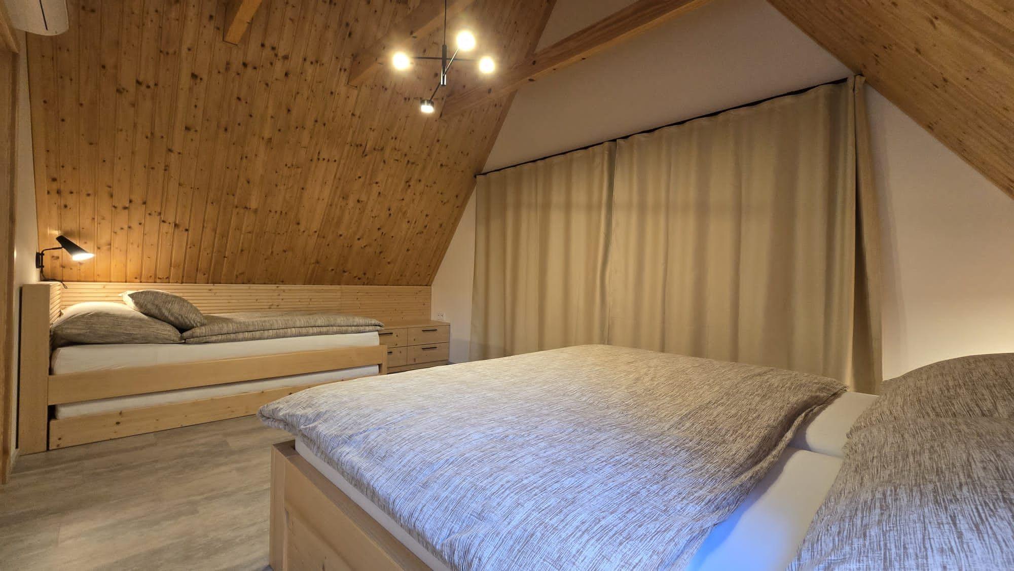 Čtyřlůžkový pokoj  - Wellness Chata Dája