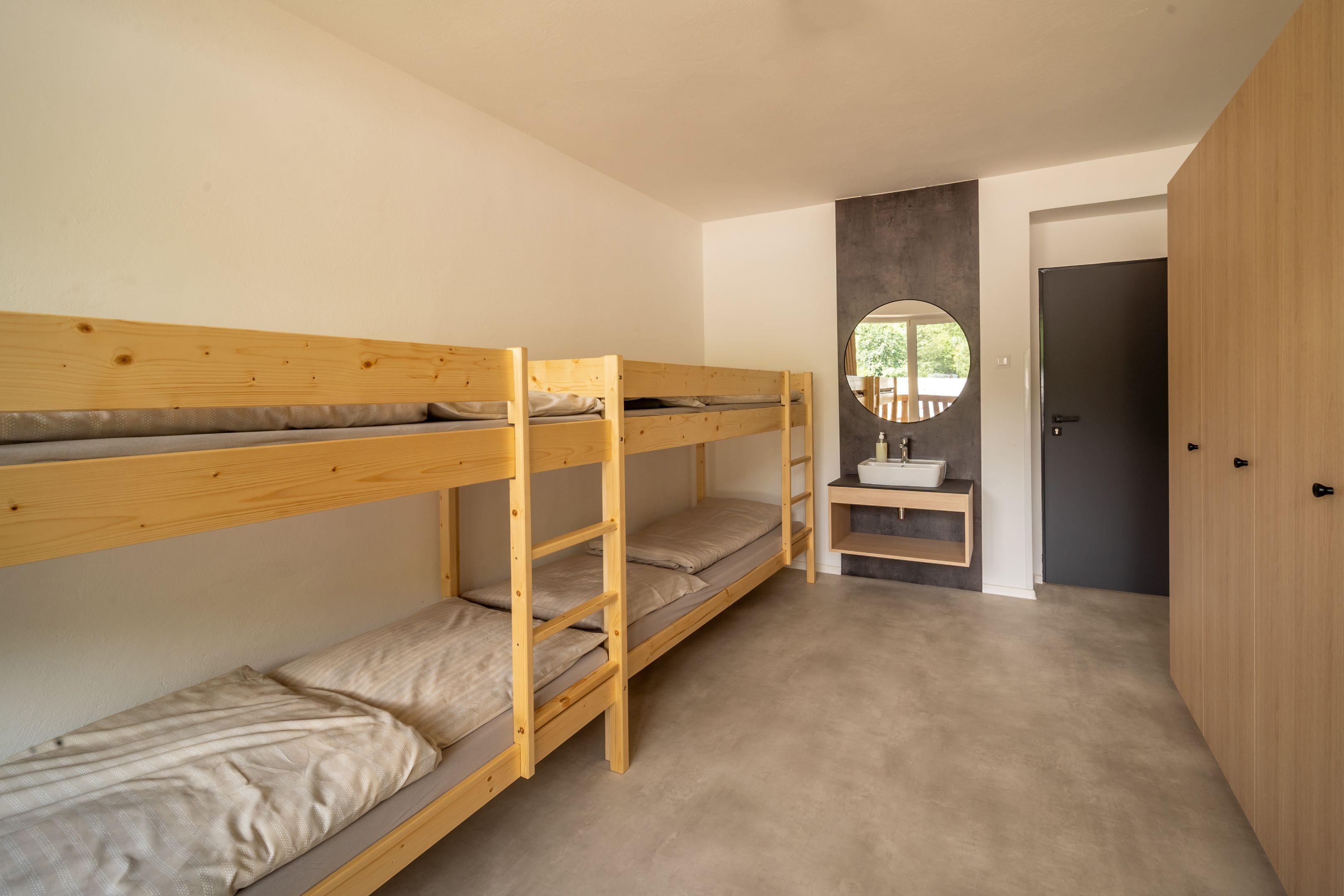 Štvorlôžková izba Dvoulůžkový pokoj - Výtoky Rekreačné Zariadenie - The Cabin Retreat Piešťany