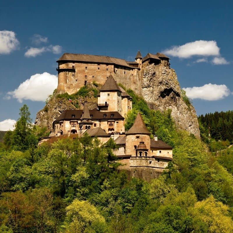 Oravský hrad - Unterkunft Erika