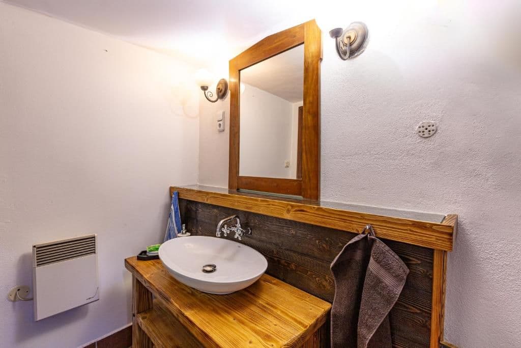 Badezimmer mit Toilette - Blockhaus Goralský Dvor