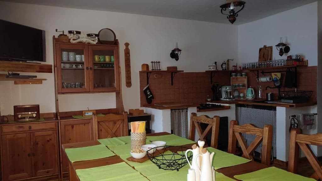 Küche - Blockhaus Goralský Dvor