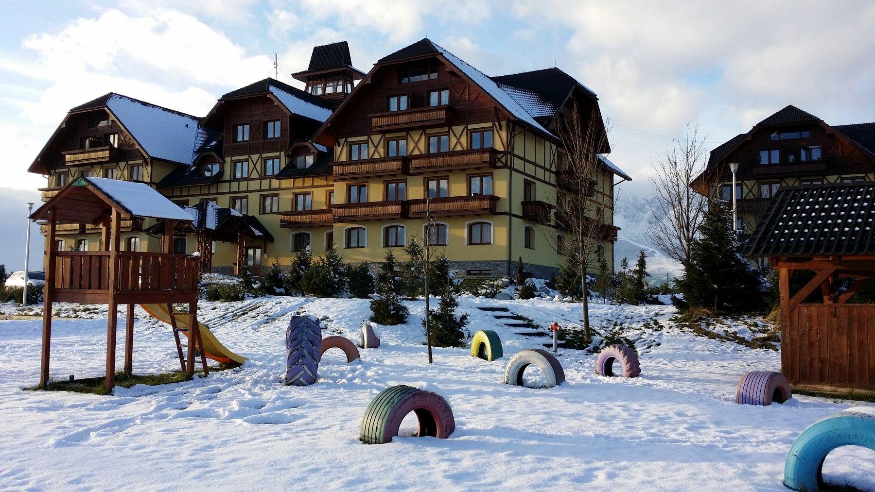 Apartmány Sileas v zimě