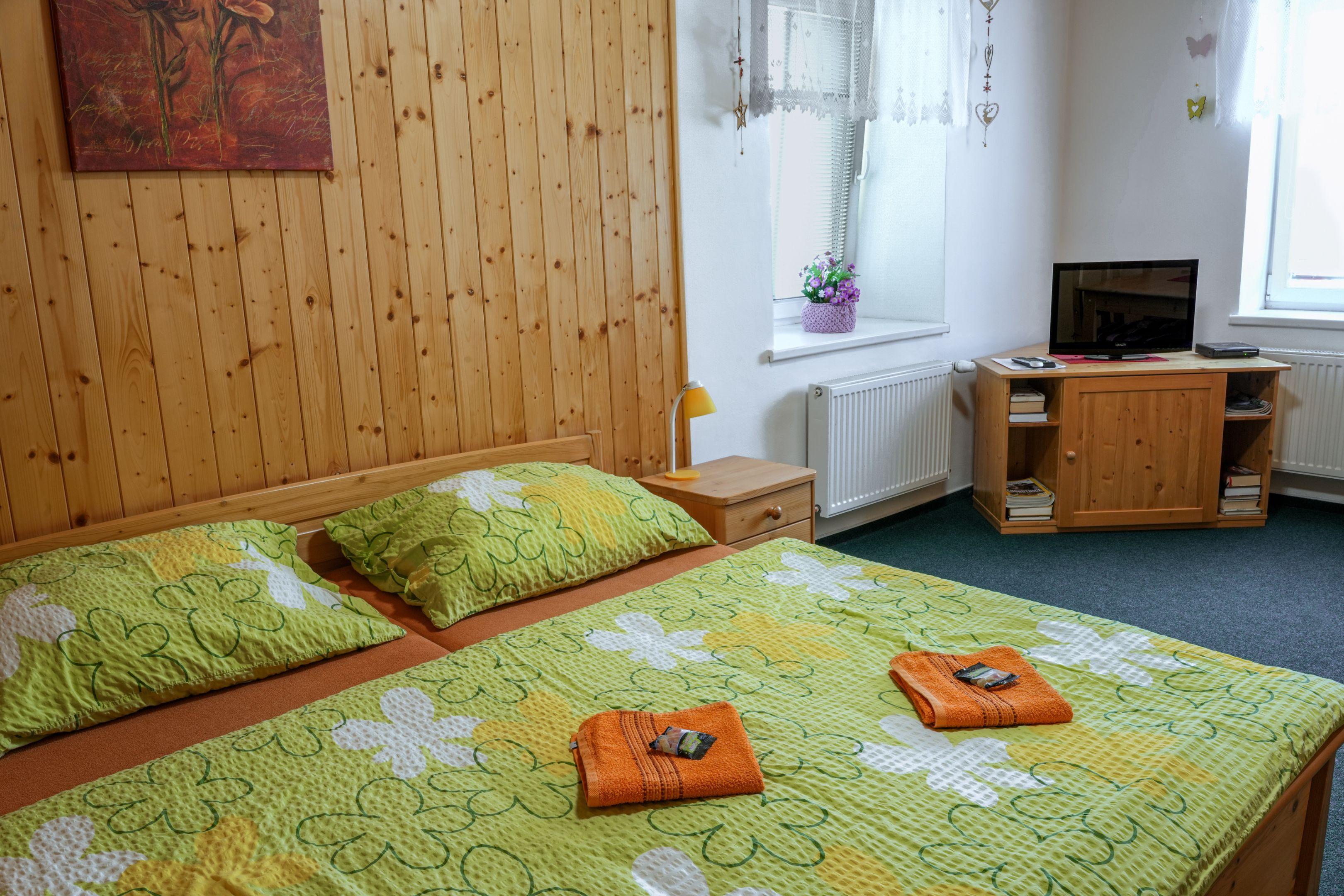 Apartmán s 2 ložnicemi pro 4 - 5 osob  - Penzion Žerotín
