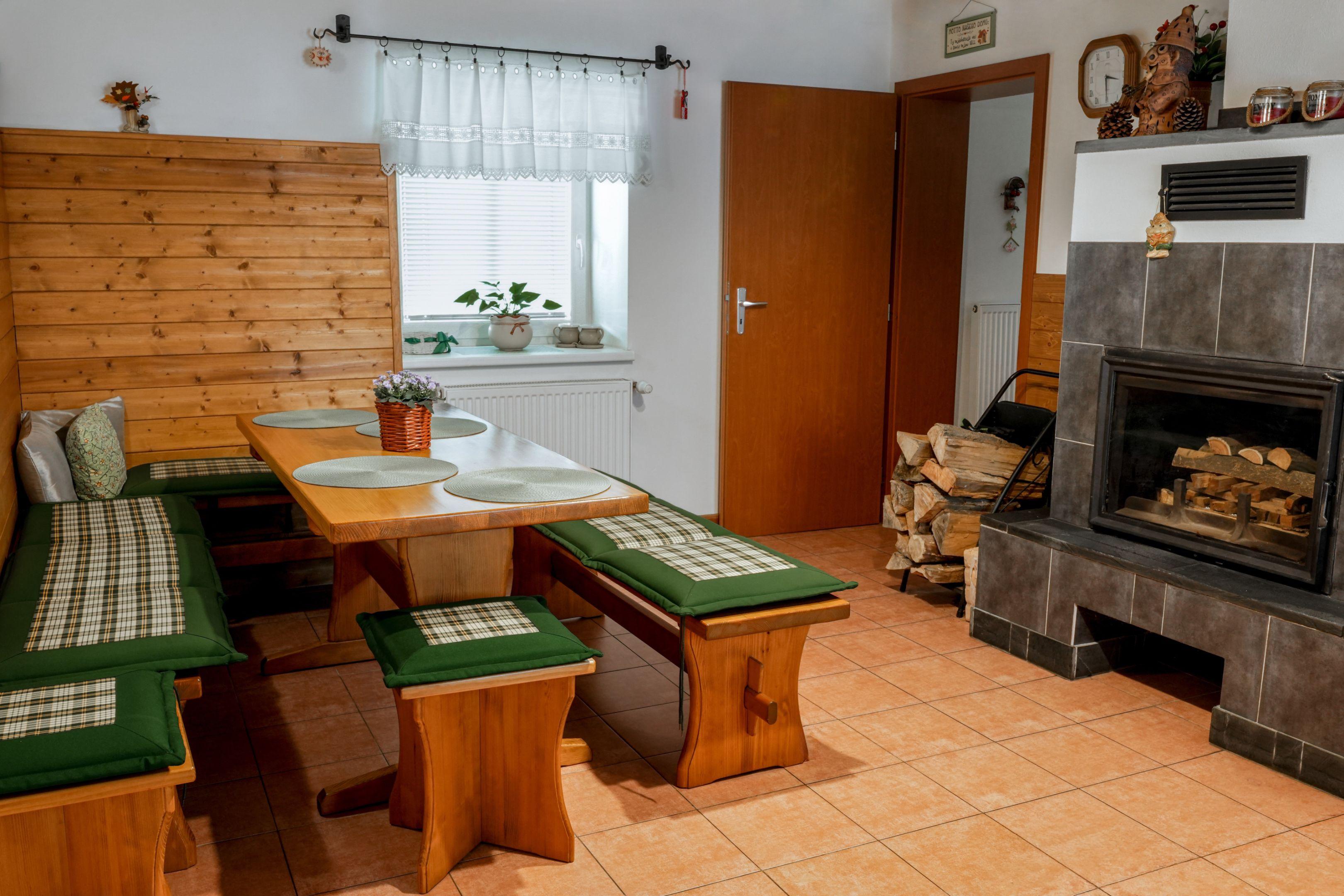 Společenská místnost - Penzion Žerotín