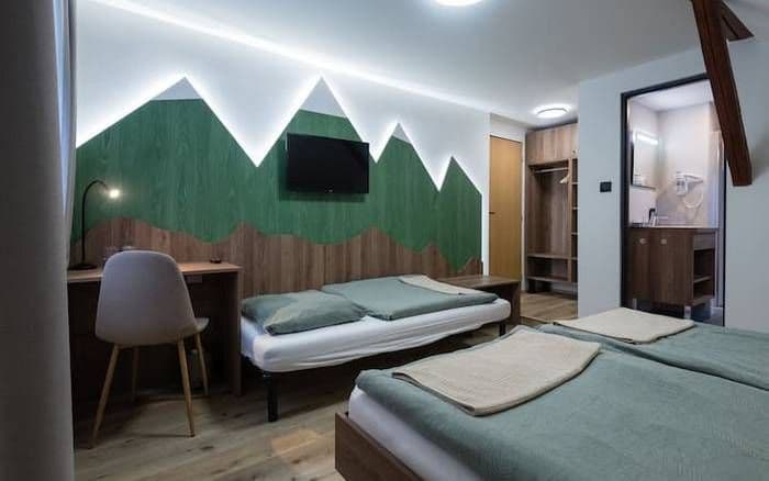 Dreibettzimmer  - Pension Aurélia Donovaly
