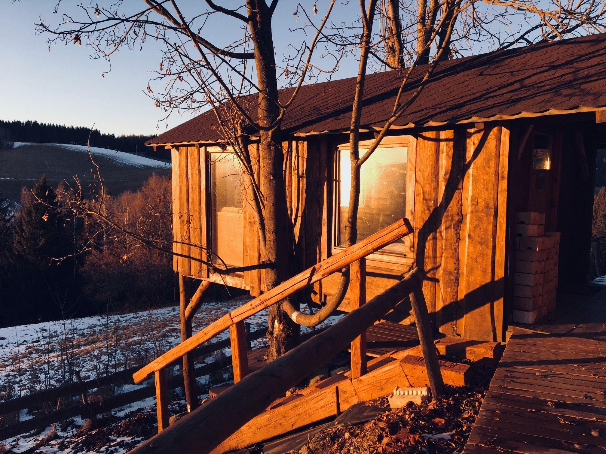 Horská panoramatická útulňa Medvedí Brloh Dvojlôžková izba - Horská panoramatická útulňa Medvedí Brloh