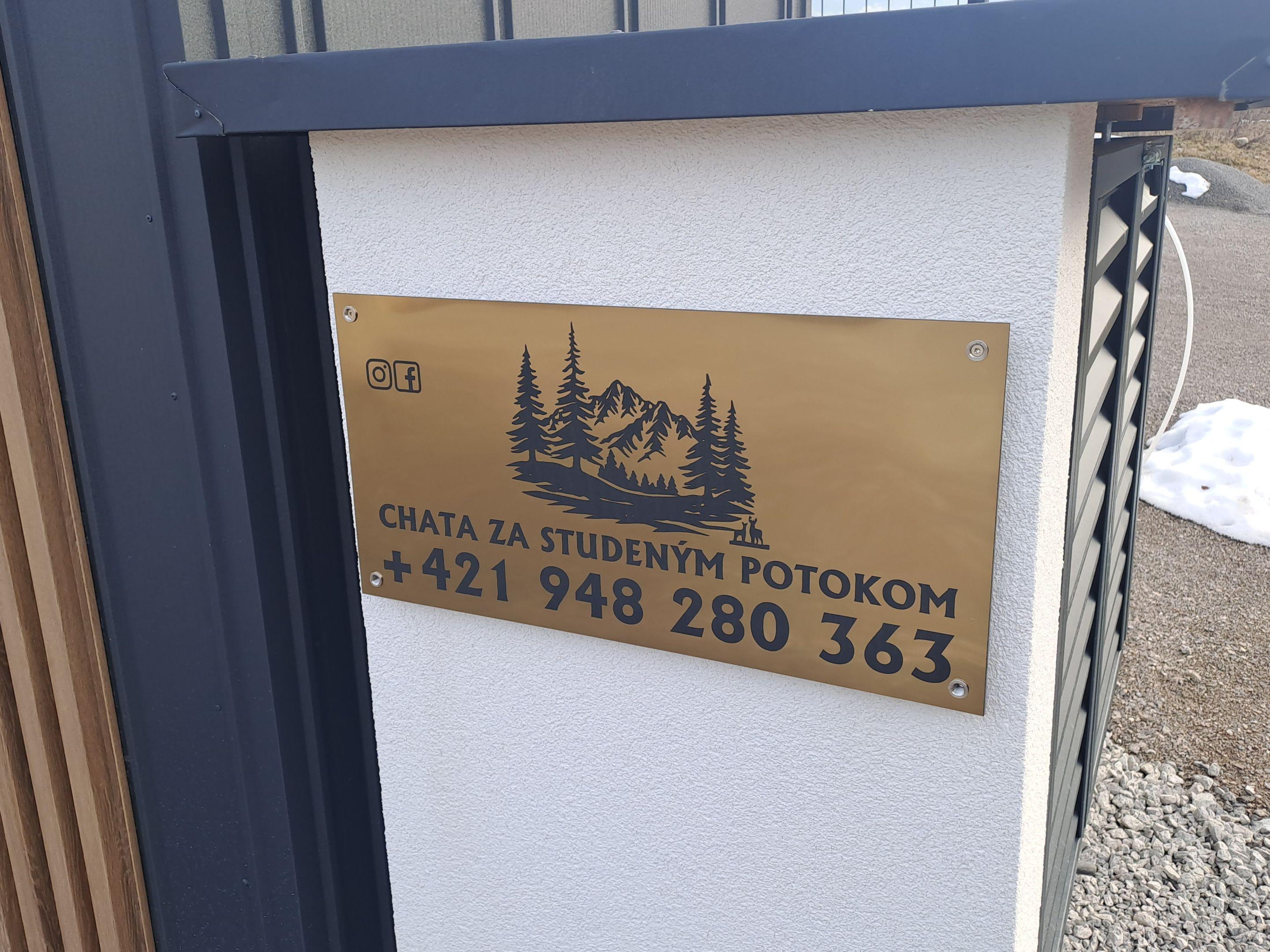 Kültér - Chata za Studeným potokom