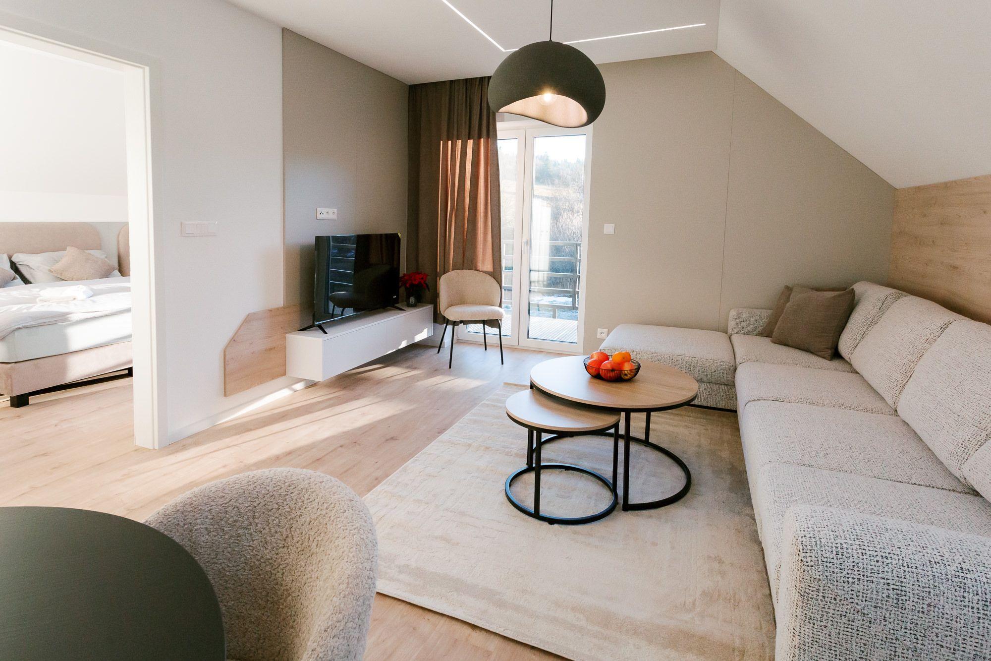 Appartement mit 2 Schlafzimmern  - Appartements Alpina Zuberec
