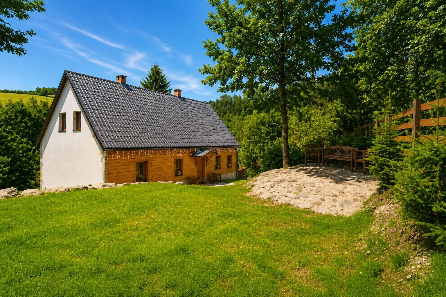 Teren zewnętrzny - Domek Podlesí