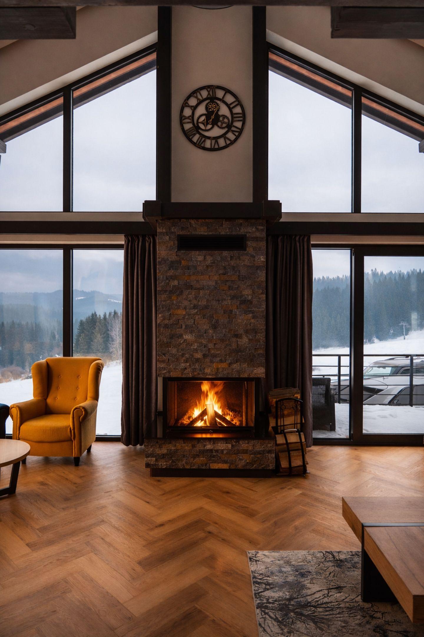 Obývacia miestnosť - Chalet Moon