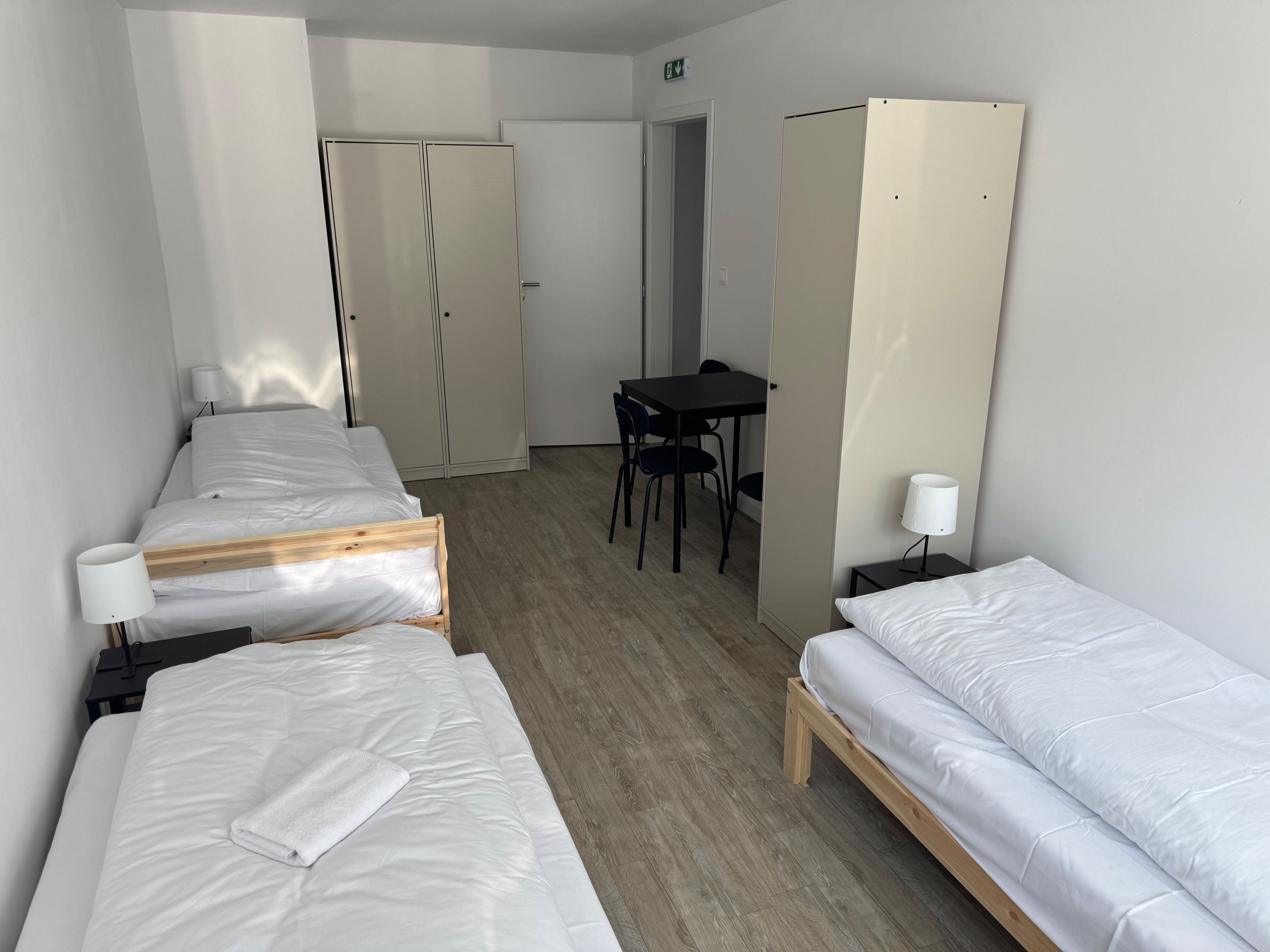 Dreibettzimmer  - Herberge Zarlin