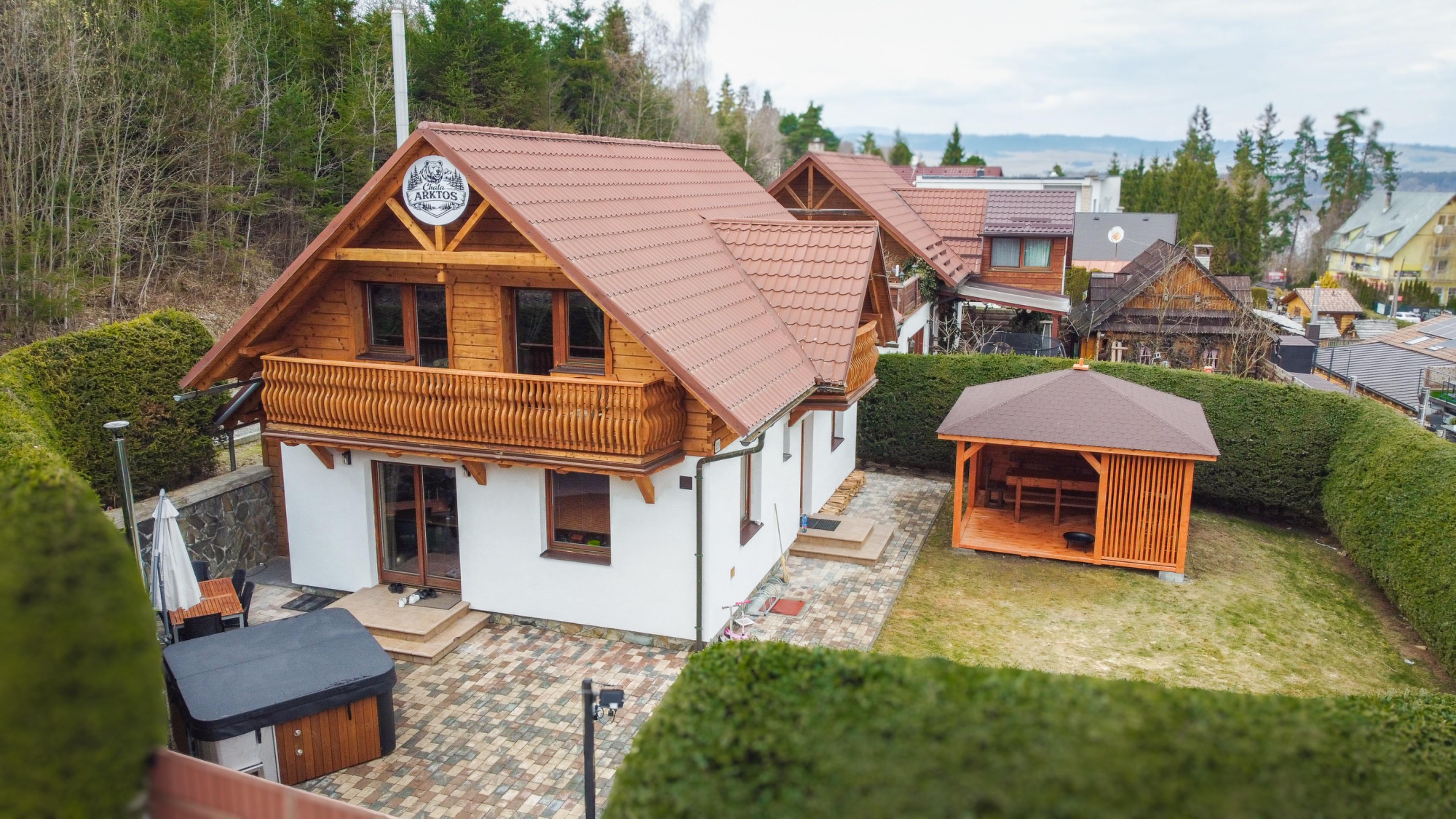 Ferienhaus Arktos - Oravská priehrada im Winter