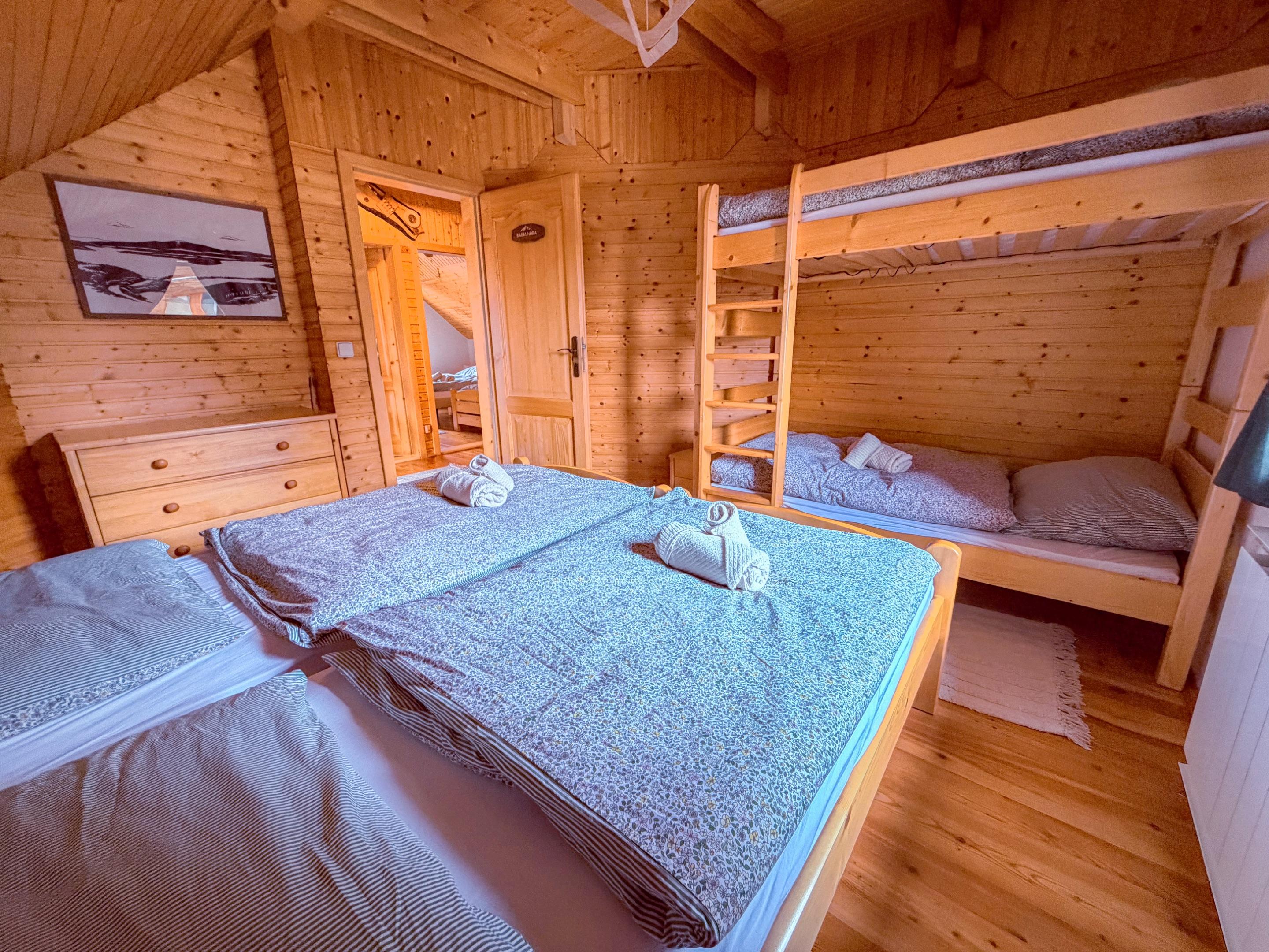 Vierbettzimmer  - Ferienhaus Arktos - Oravská priehrada