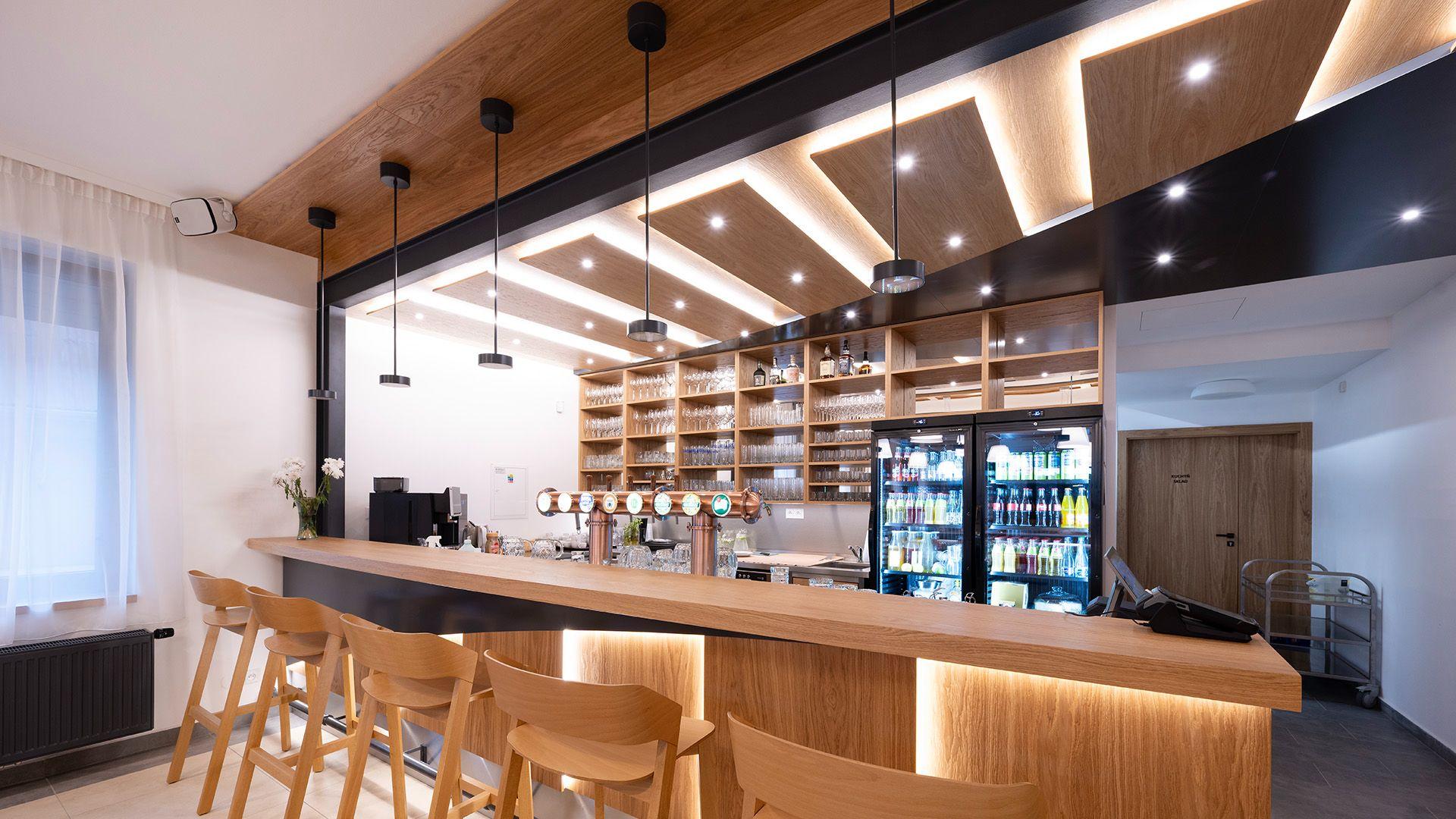 Interiér - Restaurace a penzion Na Rovince