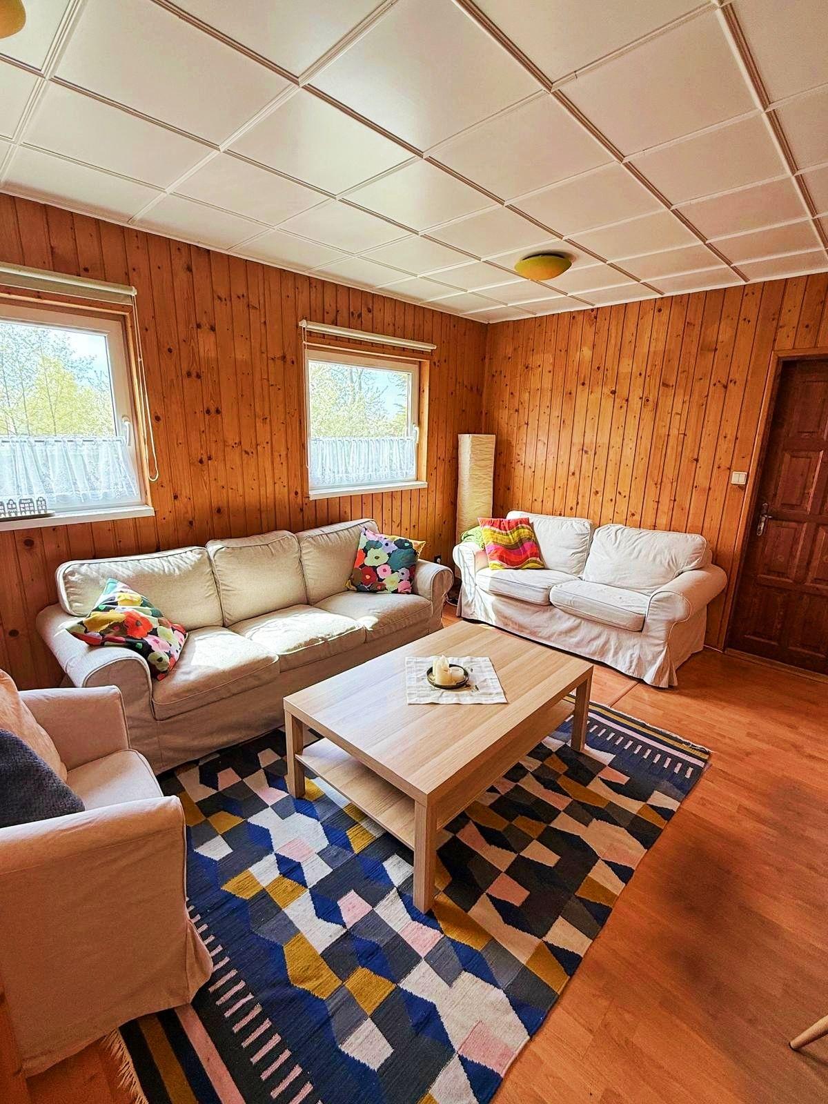 Pokój dzienny - Domek Tajch-Inn Počúvadlo