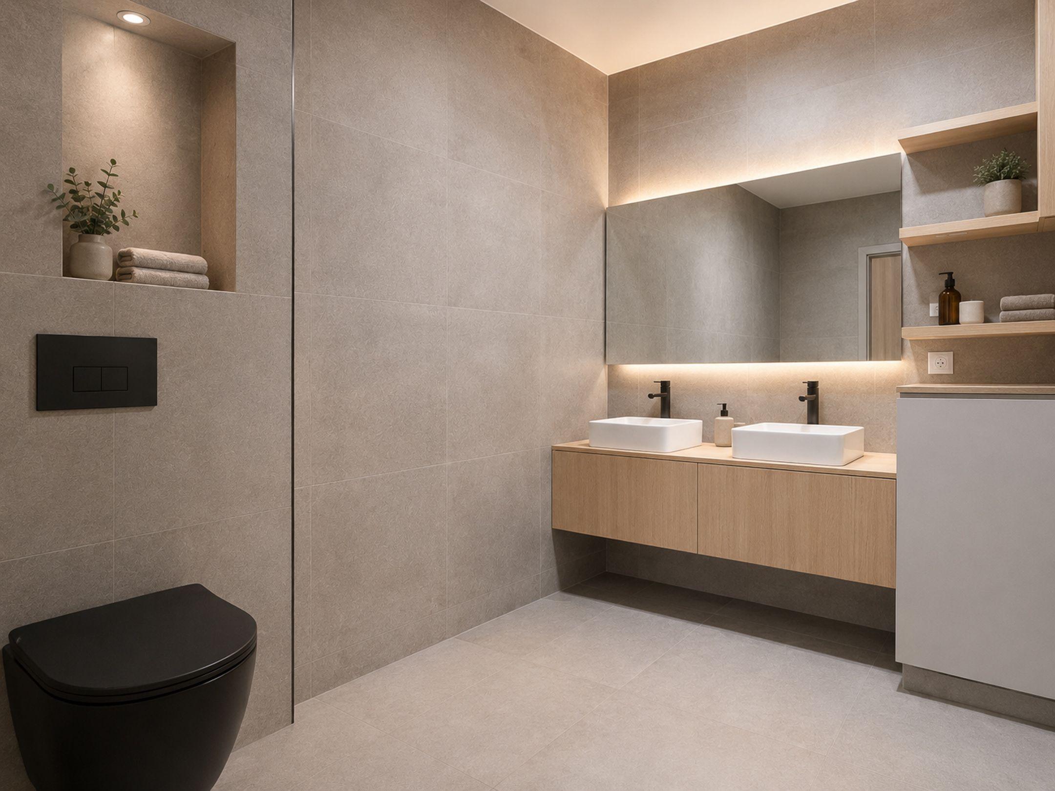 Badezimmer mit Toilette - Rezidencia LESNÁ Bojnice
