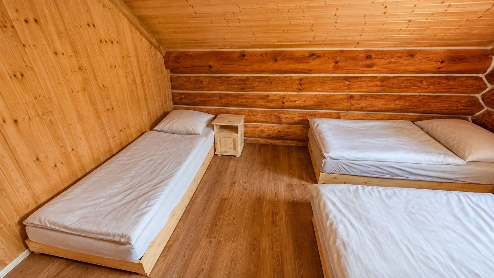 Pokój czteroosobowy  - Kanadský srub Stříbrnice