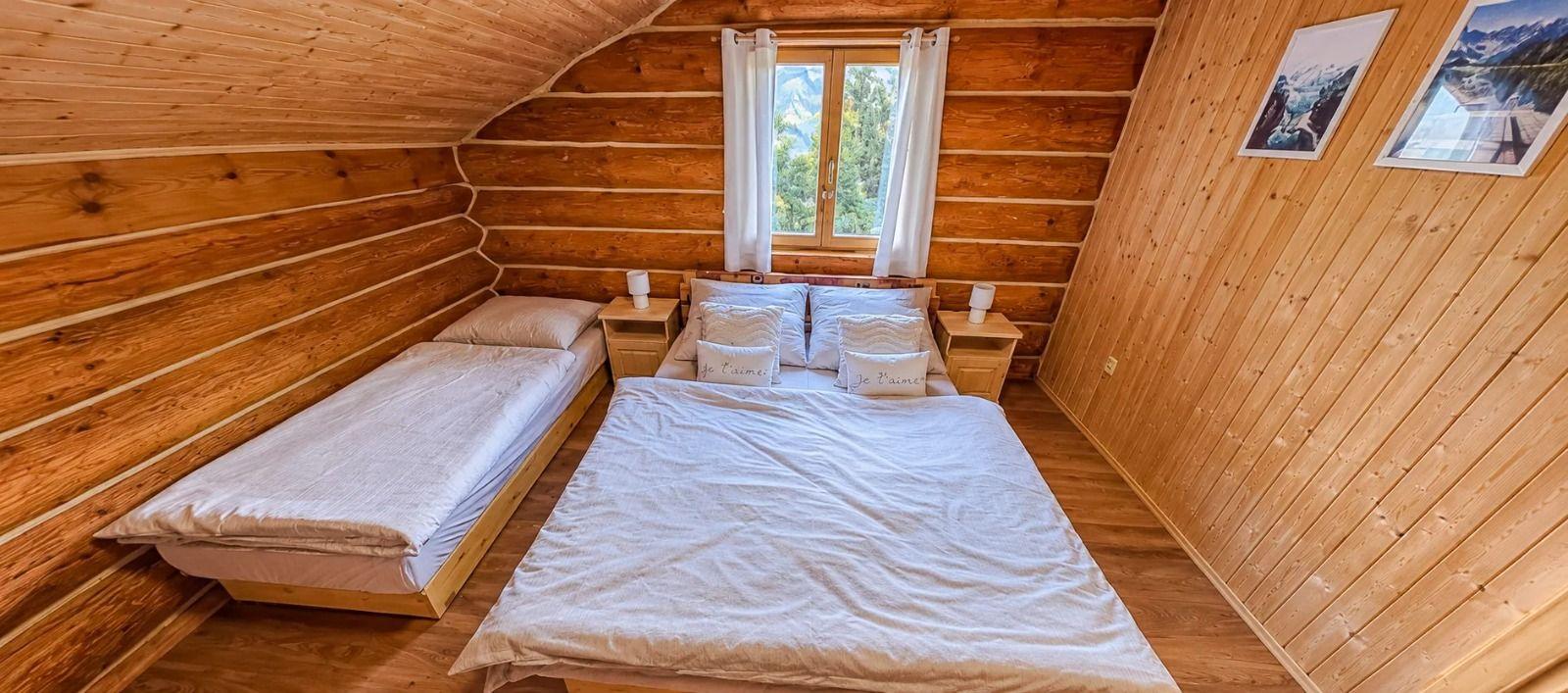 Pokój czteroosobowy  - Kanadský srub Stříbrnice