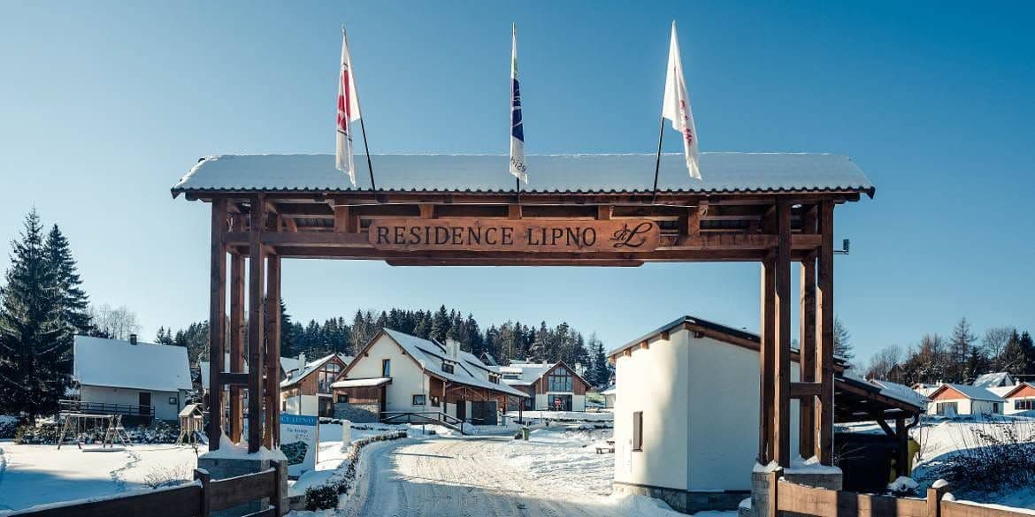 Teren zewnętrzny - Residence Lipno