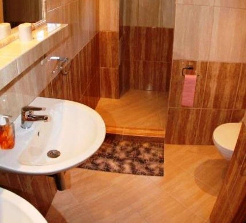 Bathroom with toilet - Cottage Petronella