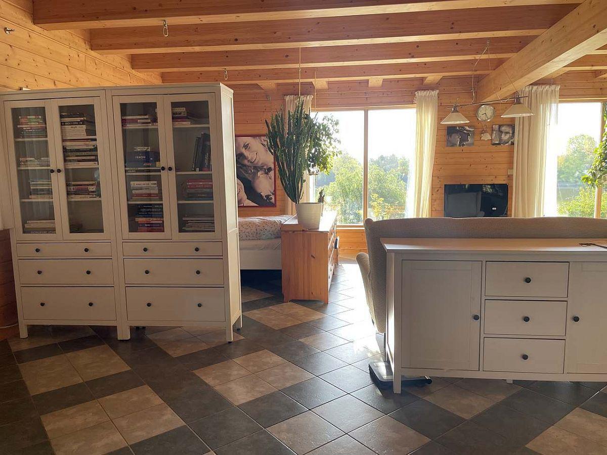 Appartement mit 1 Schlafzimmer  - Apartment in einer blockhütte am see