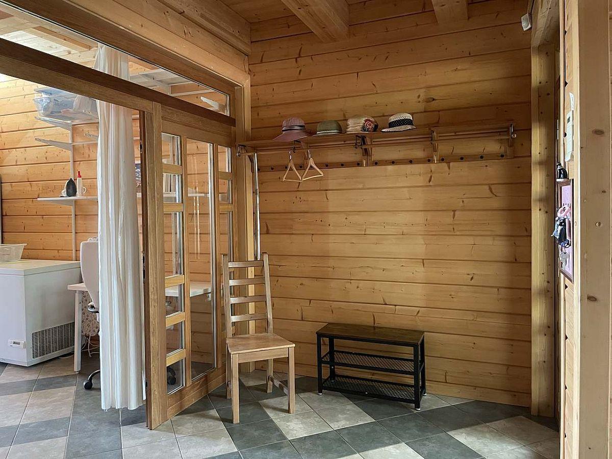 Appartement mit 1 Schlafzimmer  - Apartment in einer blockhütte am see