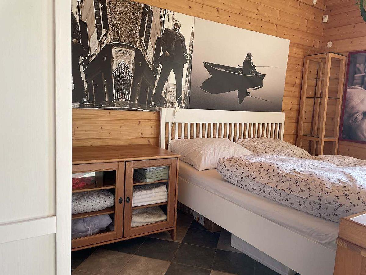Appartement mit 1 Schlafzimmer  - Apartment in einer blockhütte am see