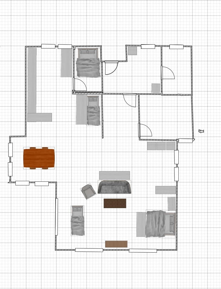 Apartment in einer blockhütte am see 975443