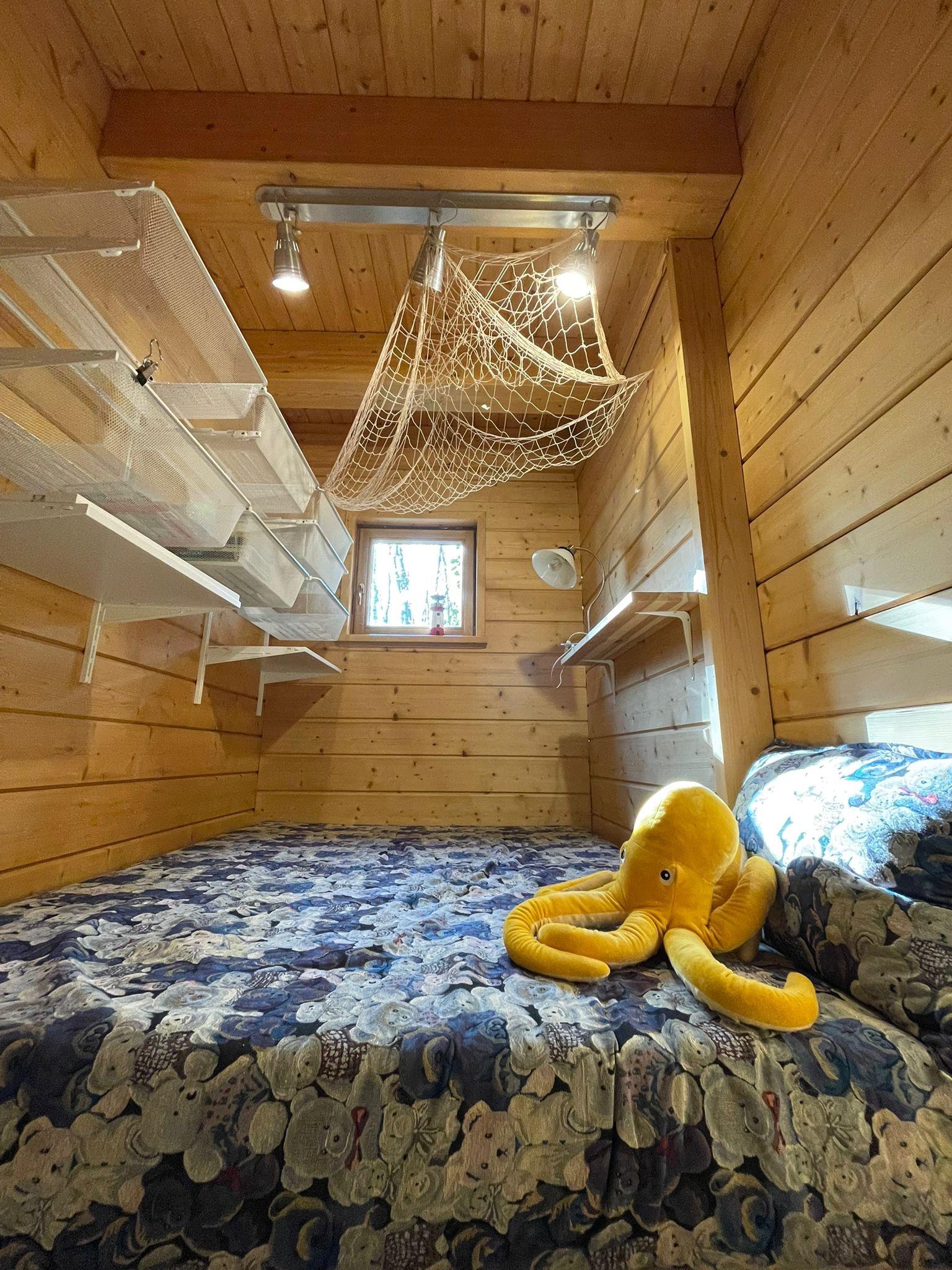 Appartement mit 1 Schlafzimmer  - Apartment in einer blockhütte am see