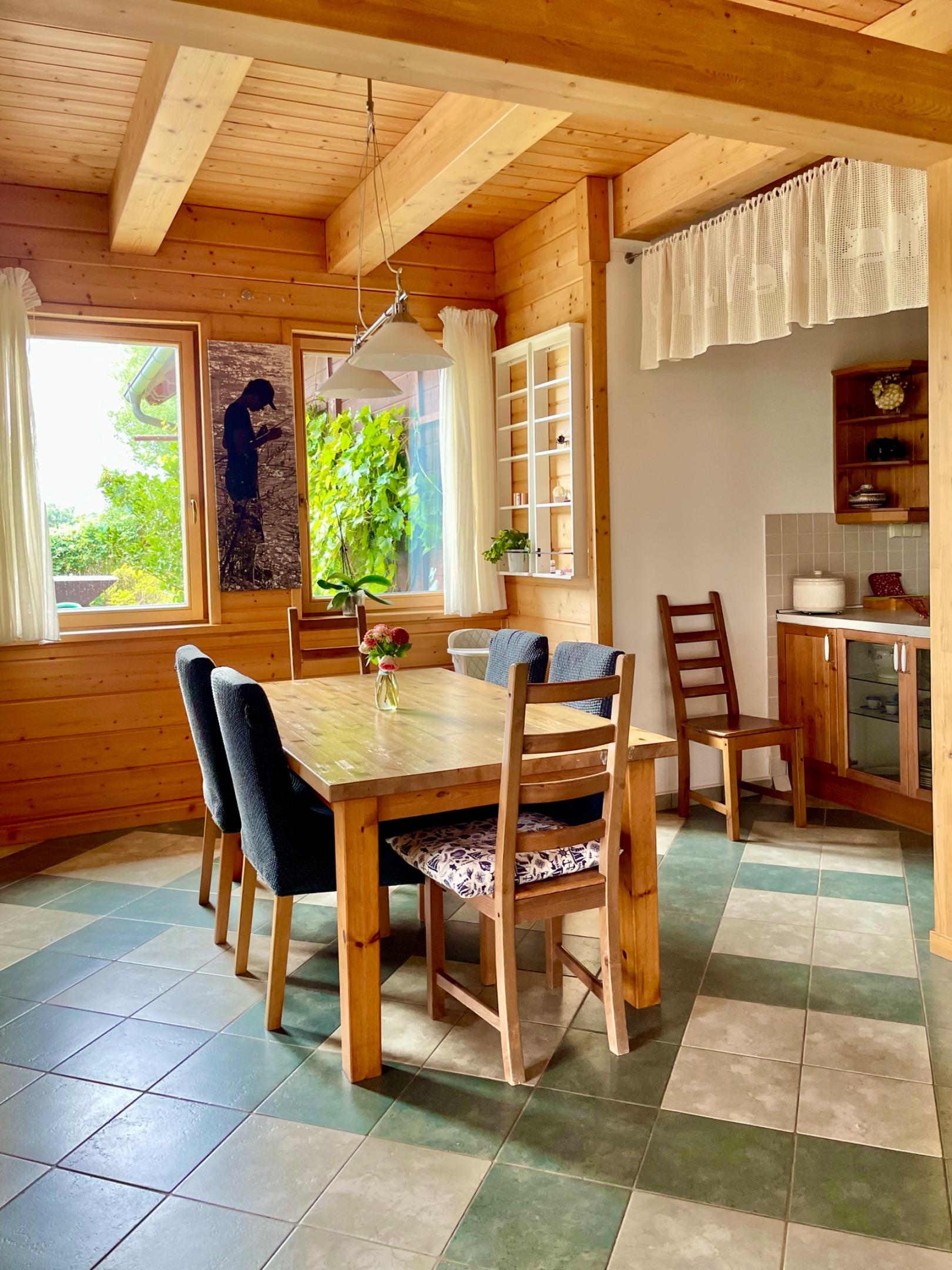 Appartement mit 1 Schlafzimmer  - Apartment in einer blockhütte am see