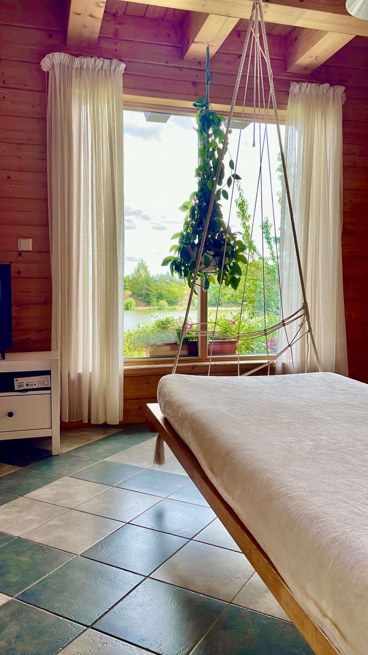Appartement mit 1 Schlafzimmer  - Apartment in einer blockhütte am see