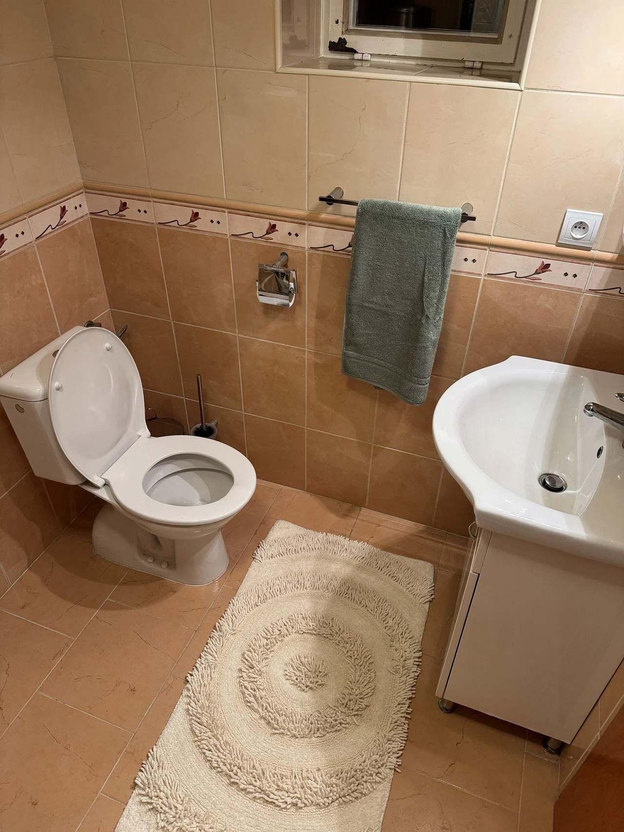 Koupelna s toaletou - Chalupa Vyhlídka Platoř