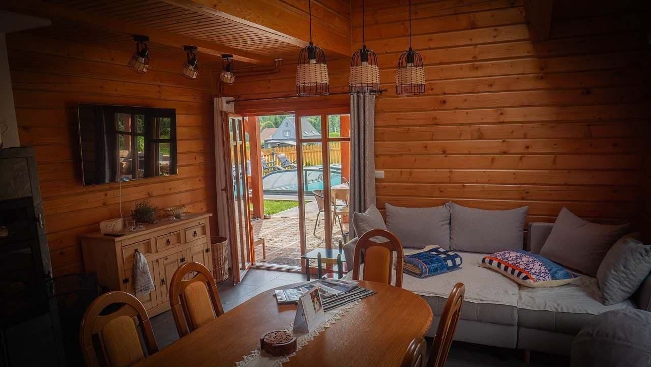 Obývací místnost - Roubenka V Sedmičkách