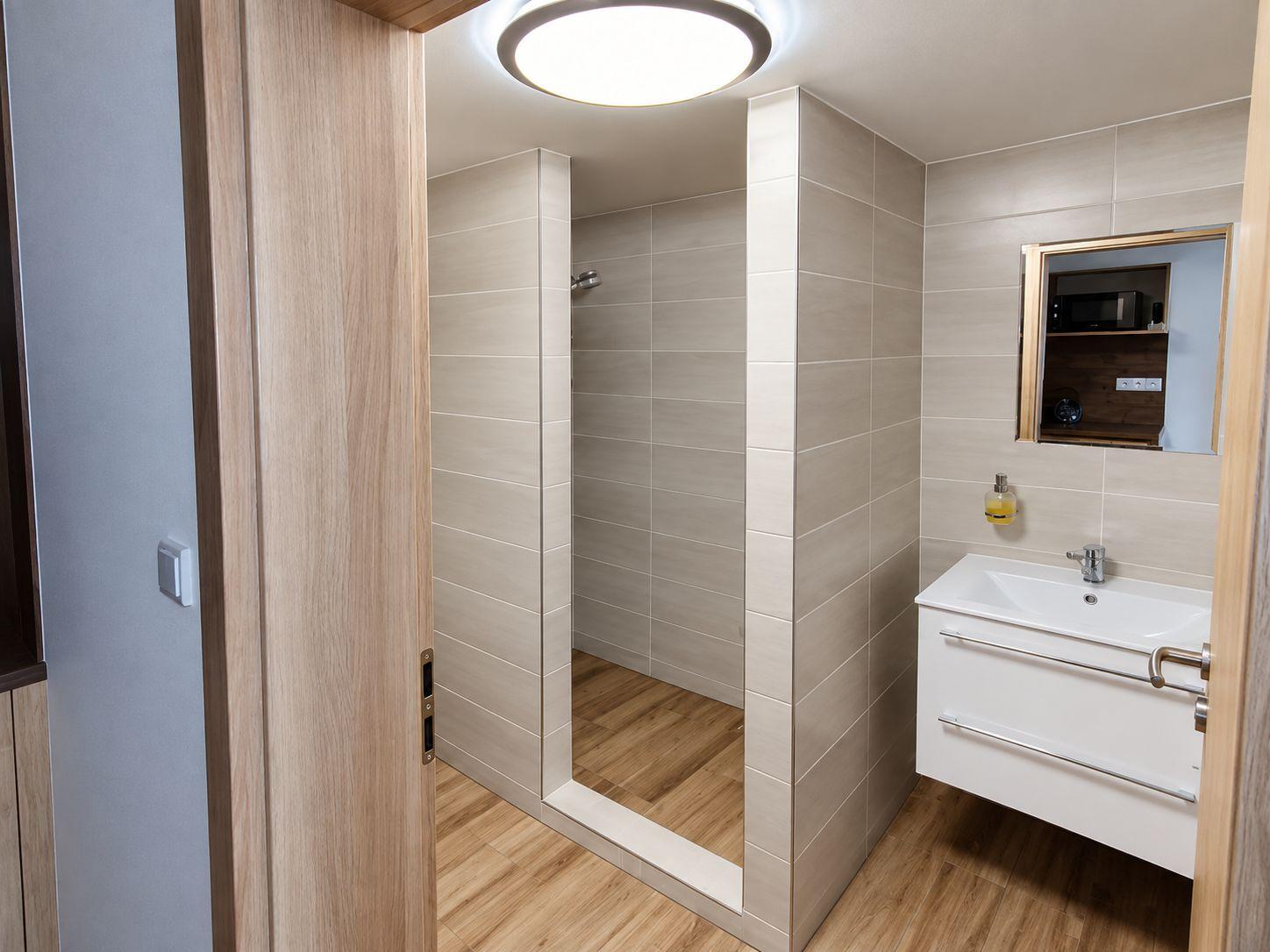 Apartmán Hruška Čtyřlůžkové studio - Ubytování Zahrada