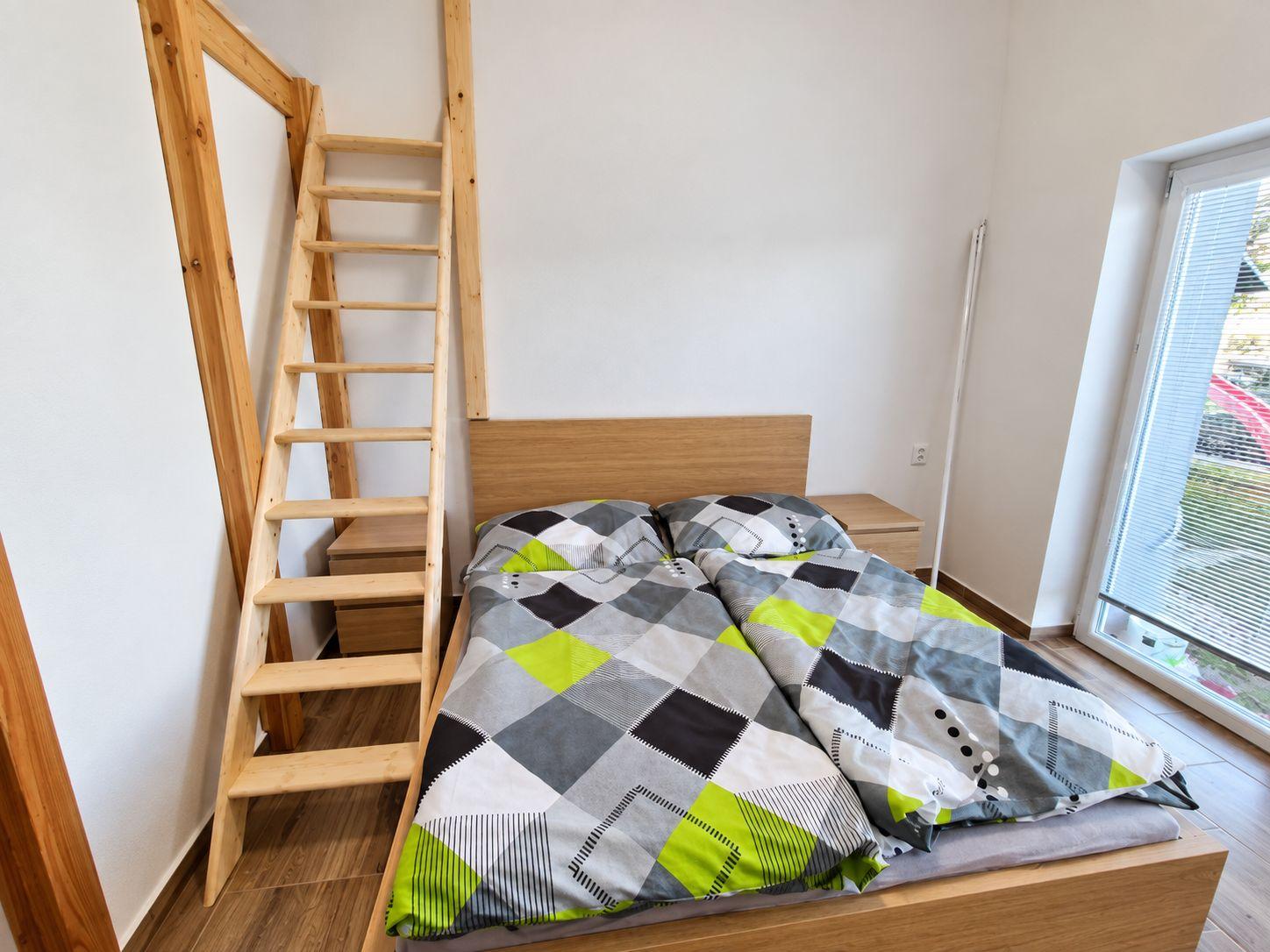 Apartmán Hruška Čtyřlůžkové studio - Ubytování Zahrada