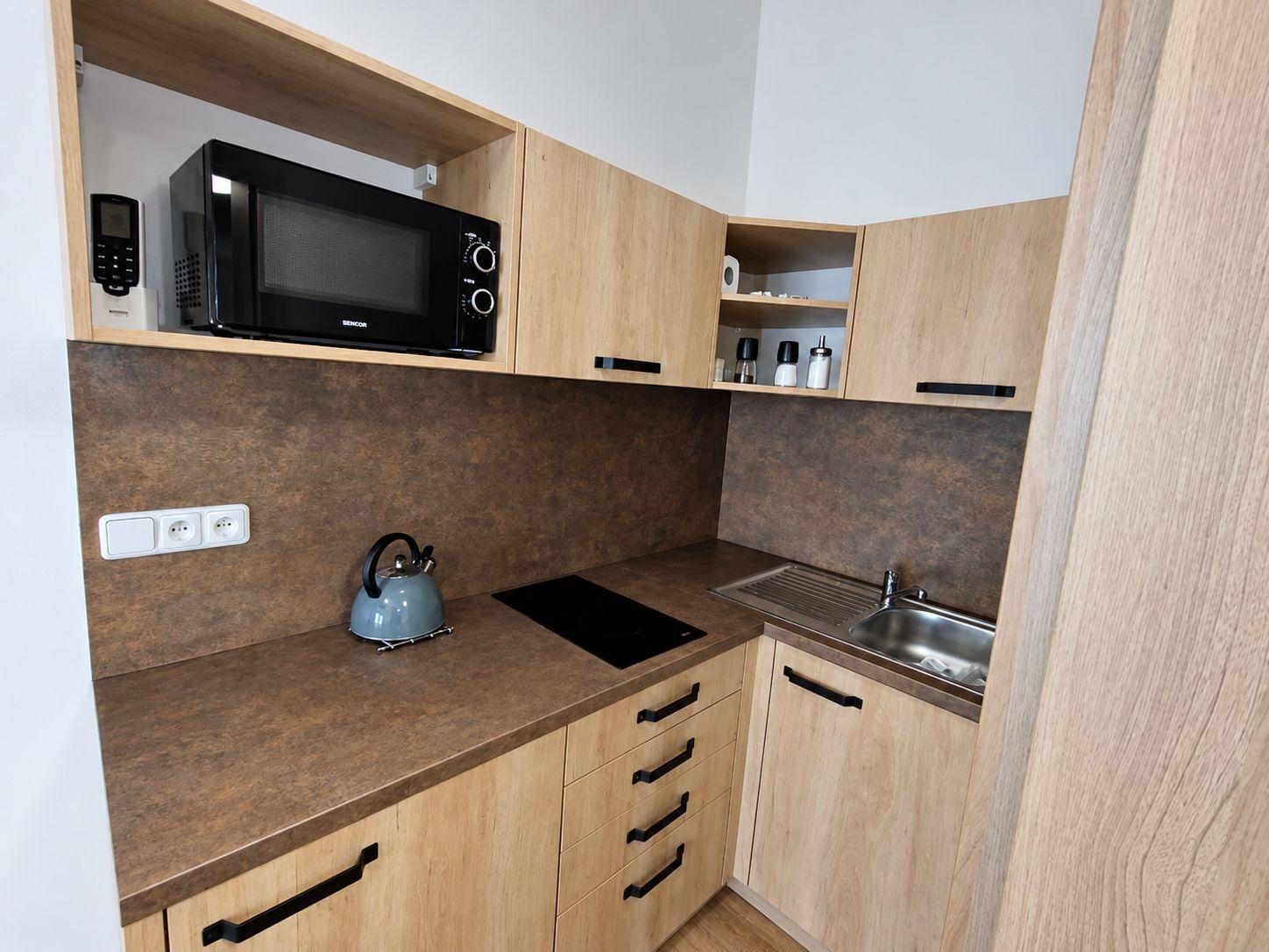 Apartmán Hruška Čtyřlůžkové studio - Ubytování Zahrada