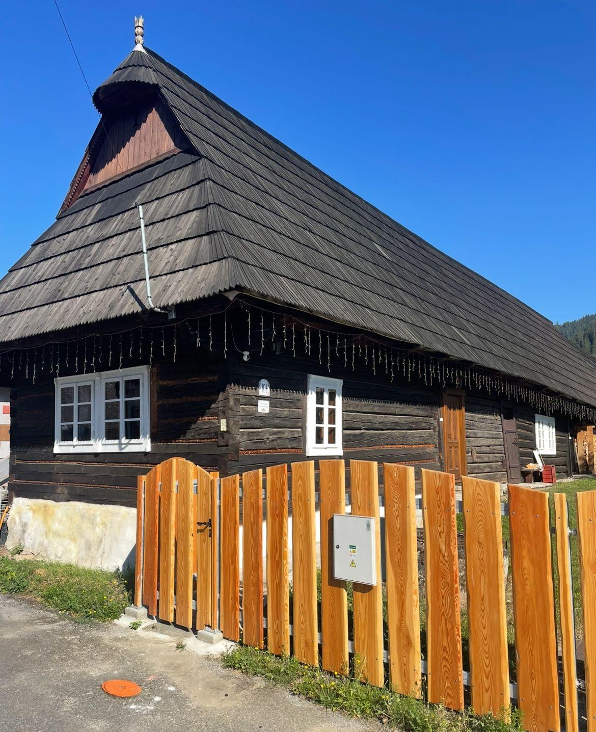 Cottage Podbiel in the summer