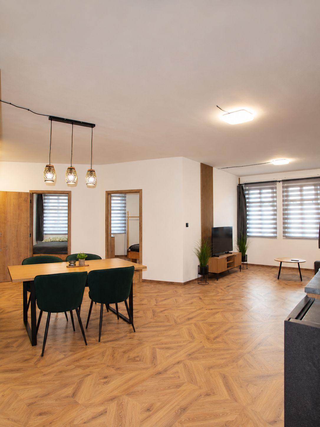 Rodinný apartmán 3+kk Apartmán s 2 ložnicemi - Apartmány Jícha