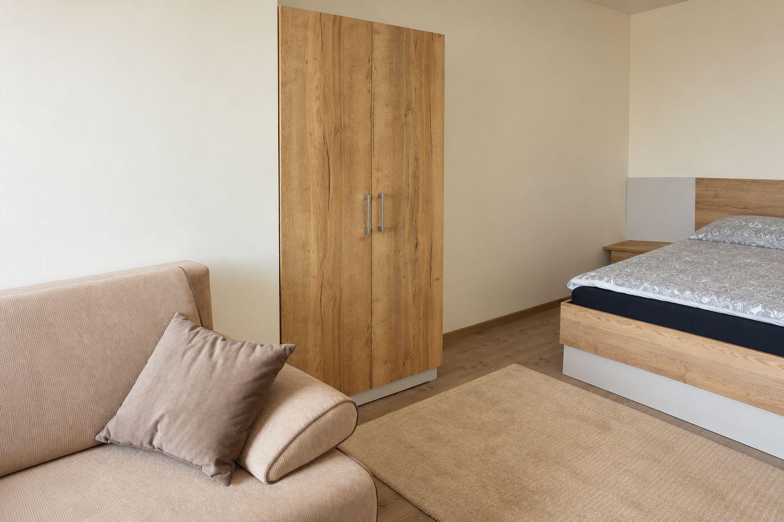 Apartmán s výhledem na zámek Mikulov Apartmán s 1 ložnicí - Apartmán s výhledem na zámek Mikulov