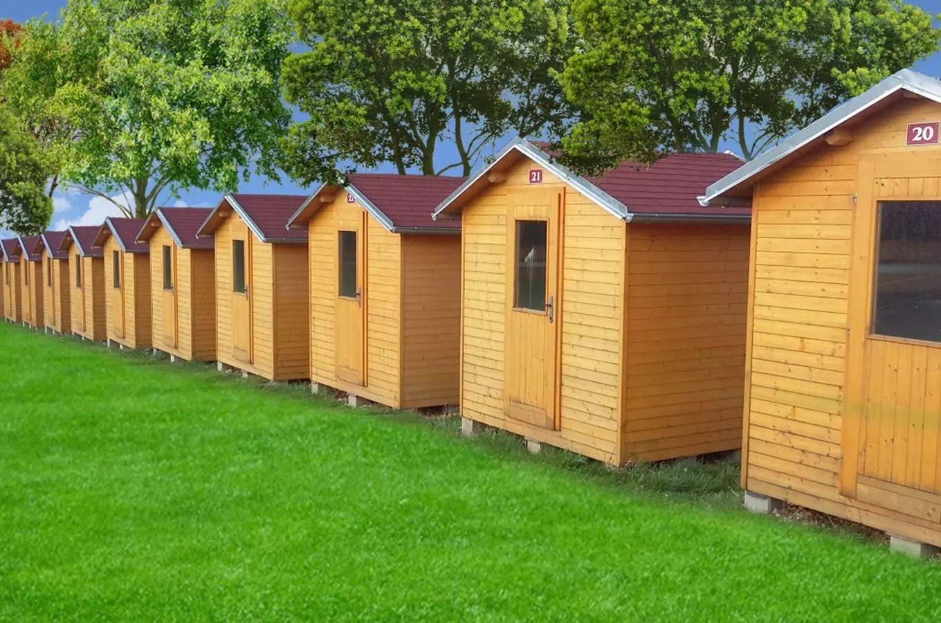 Chatka typ C Čtyřlůžkový pokoj - Camping Amerika