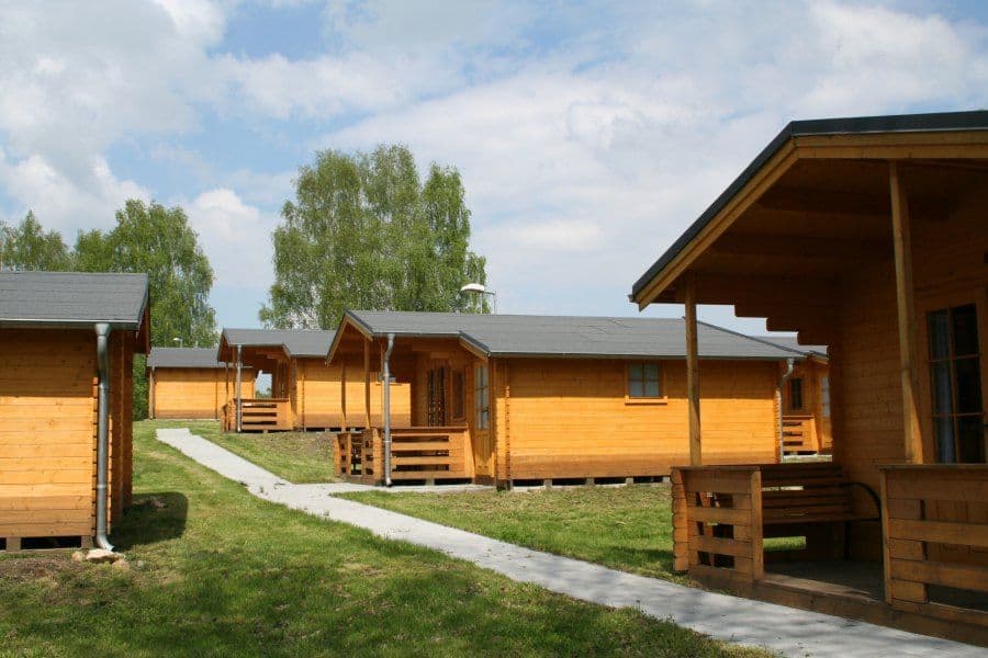 Chatka Typ A s vlastní koupelnou Chata - Camping Amerika